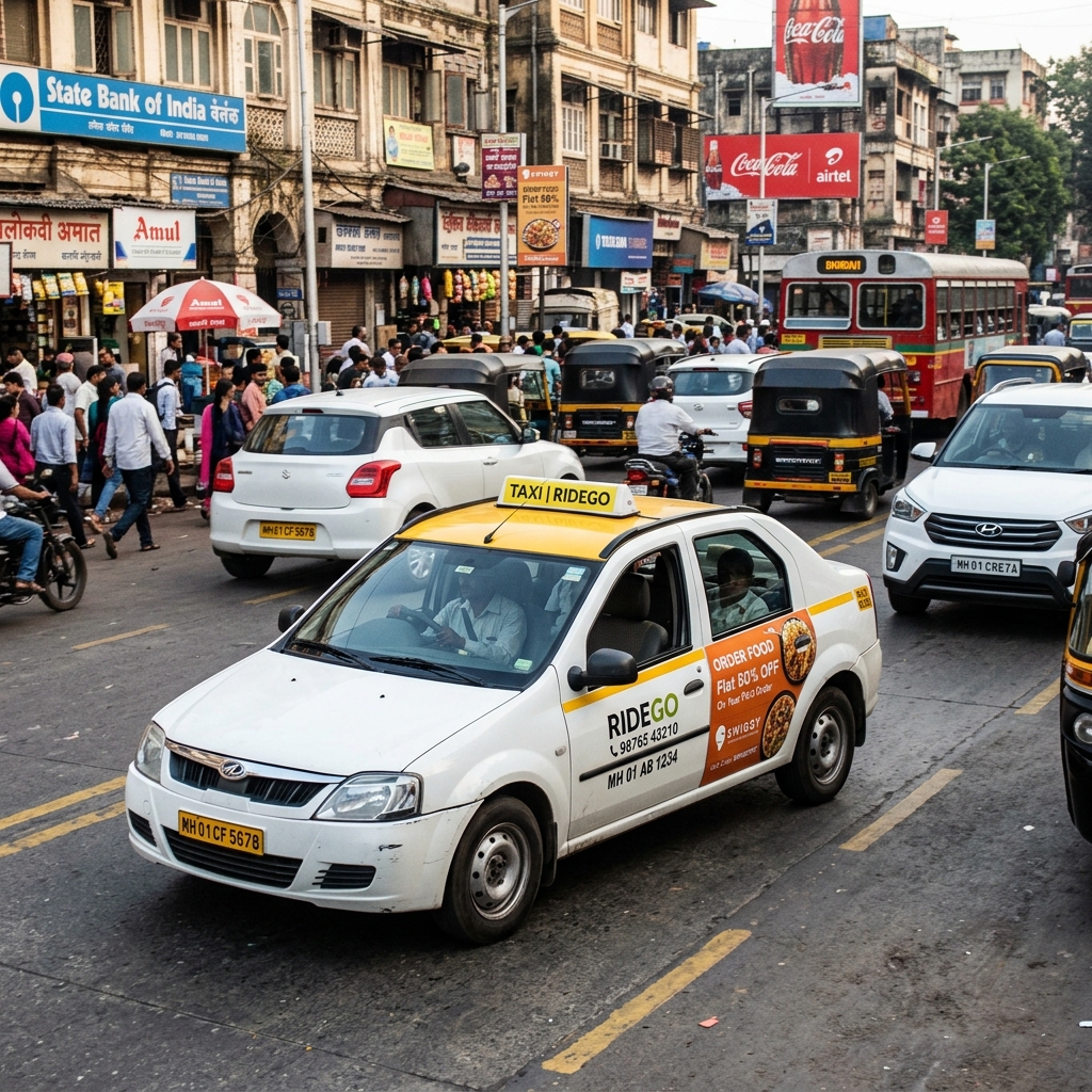 Cab Branding by AKS Publicity