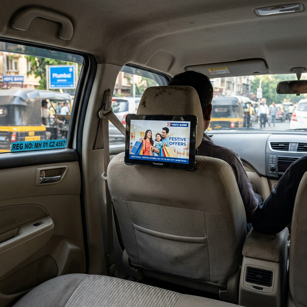 Cab Branding example 3 by AKS Publicity