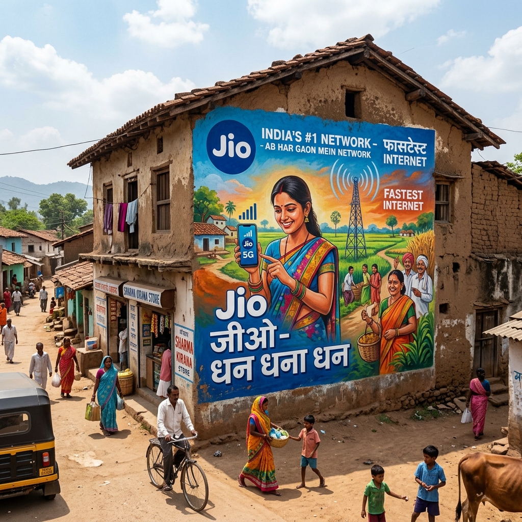Digital Wall Painting example 2 by AKS Publicity