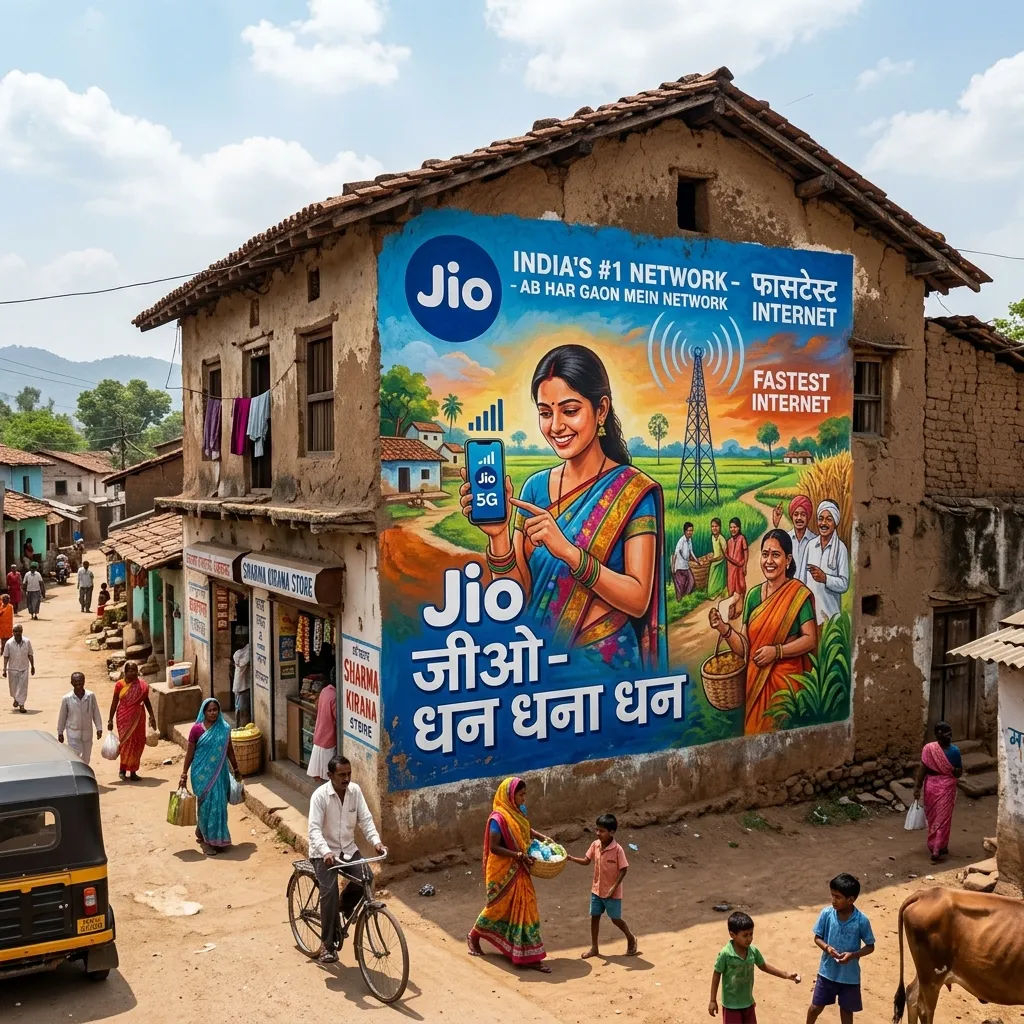 Digital Wall Painting example 2 by AKS Publicity