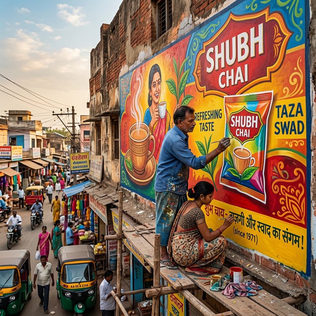 Digital Wall Painting example 3 by AKS Publicity