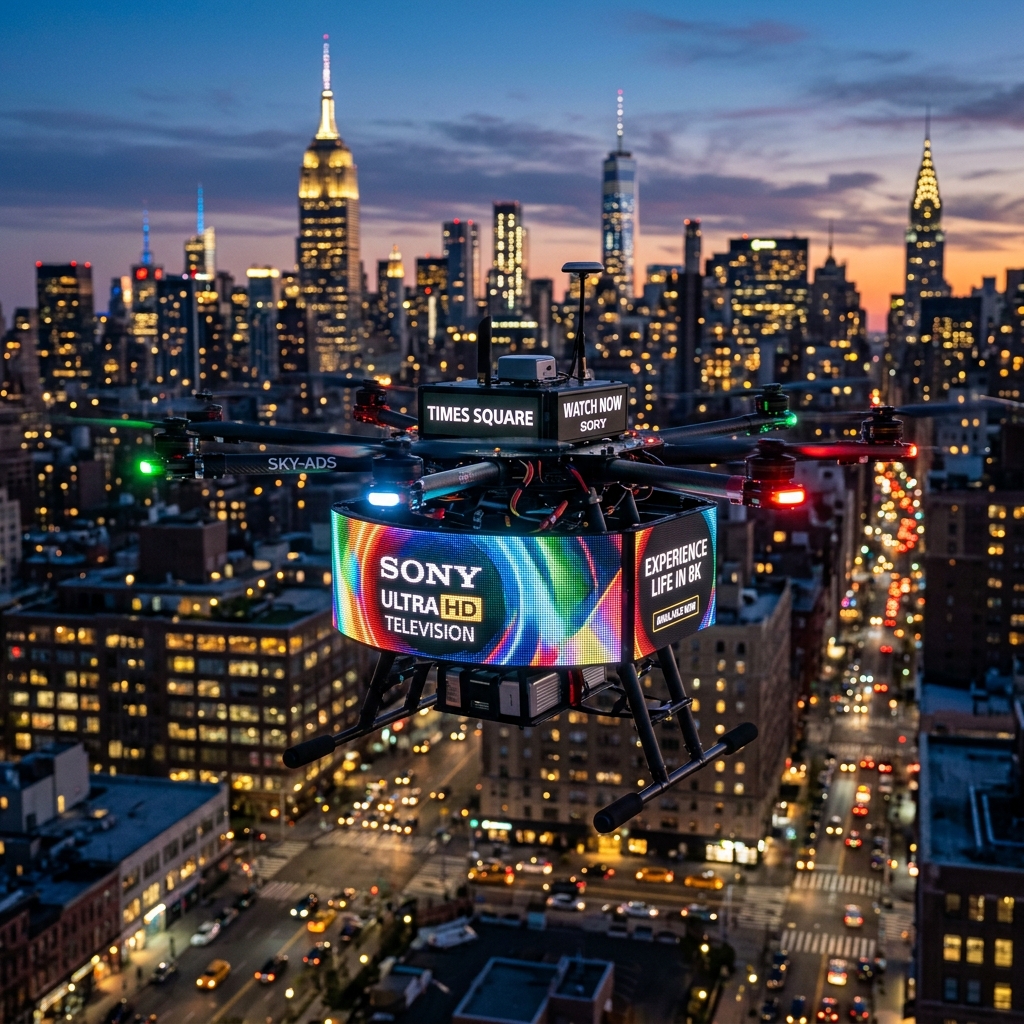 Drone Advertising example 4 by AKS Publicity