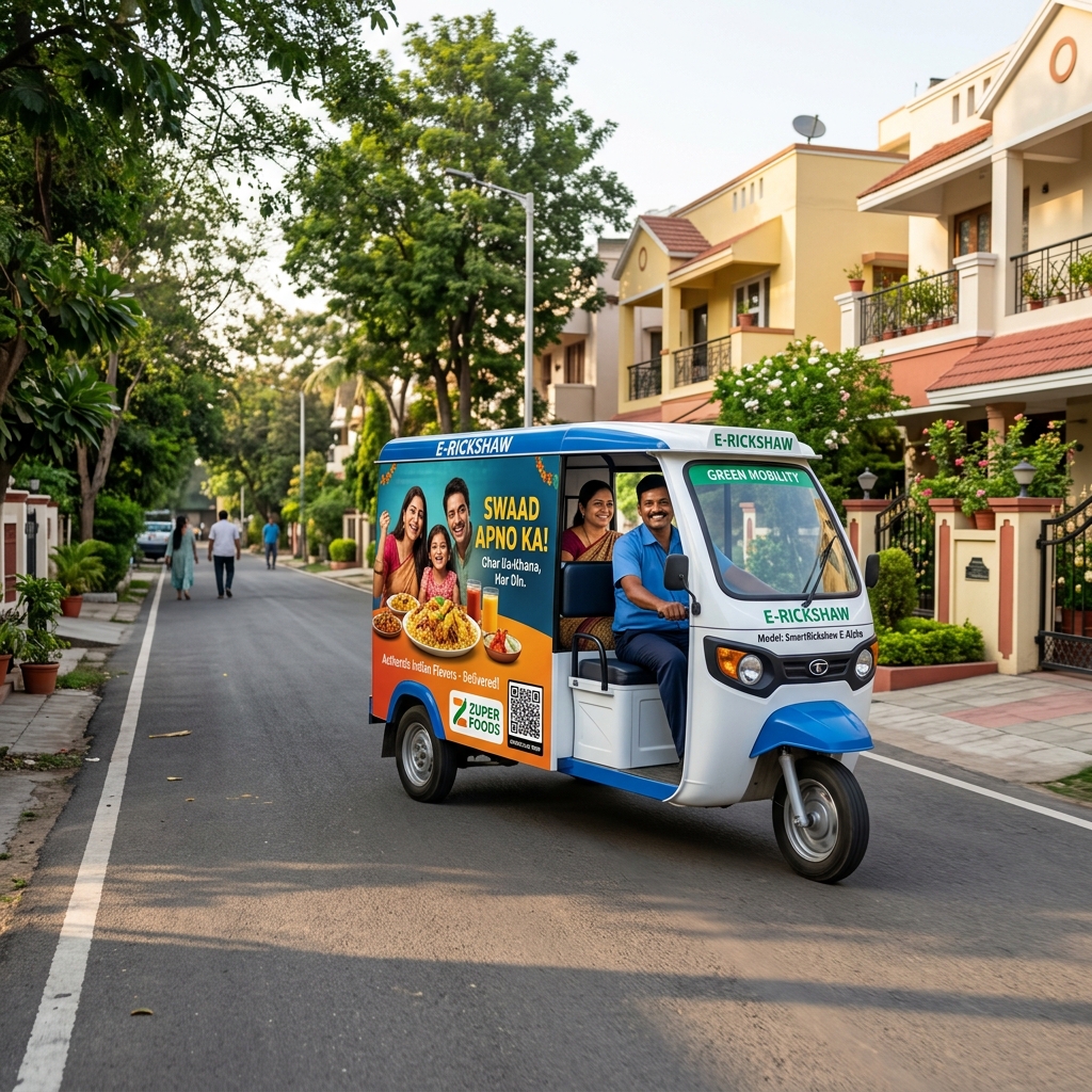 E-Rickshaw by AKS Publicity