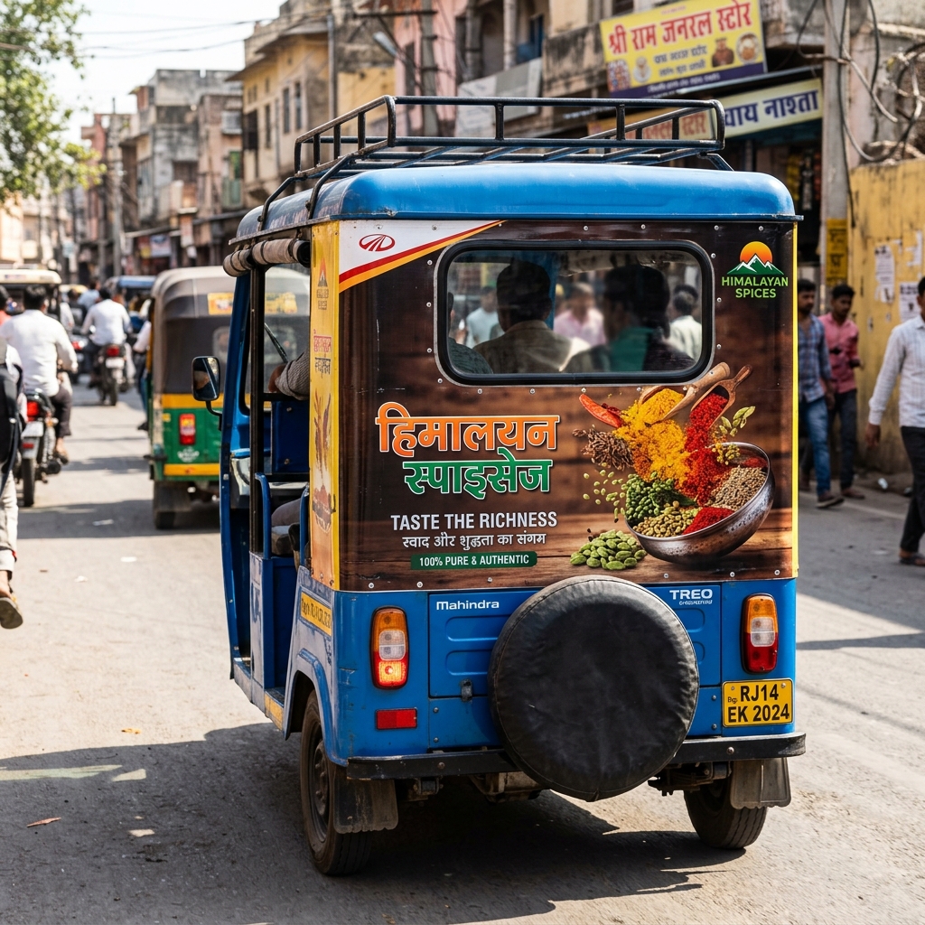 E-Rickshaw example 2 by AKS Publicity