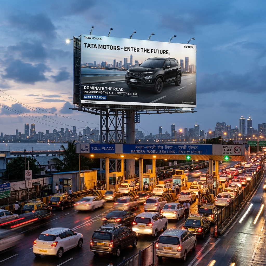 Entry & Exit Point Hoarding example 4 by AKS Publicity