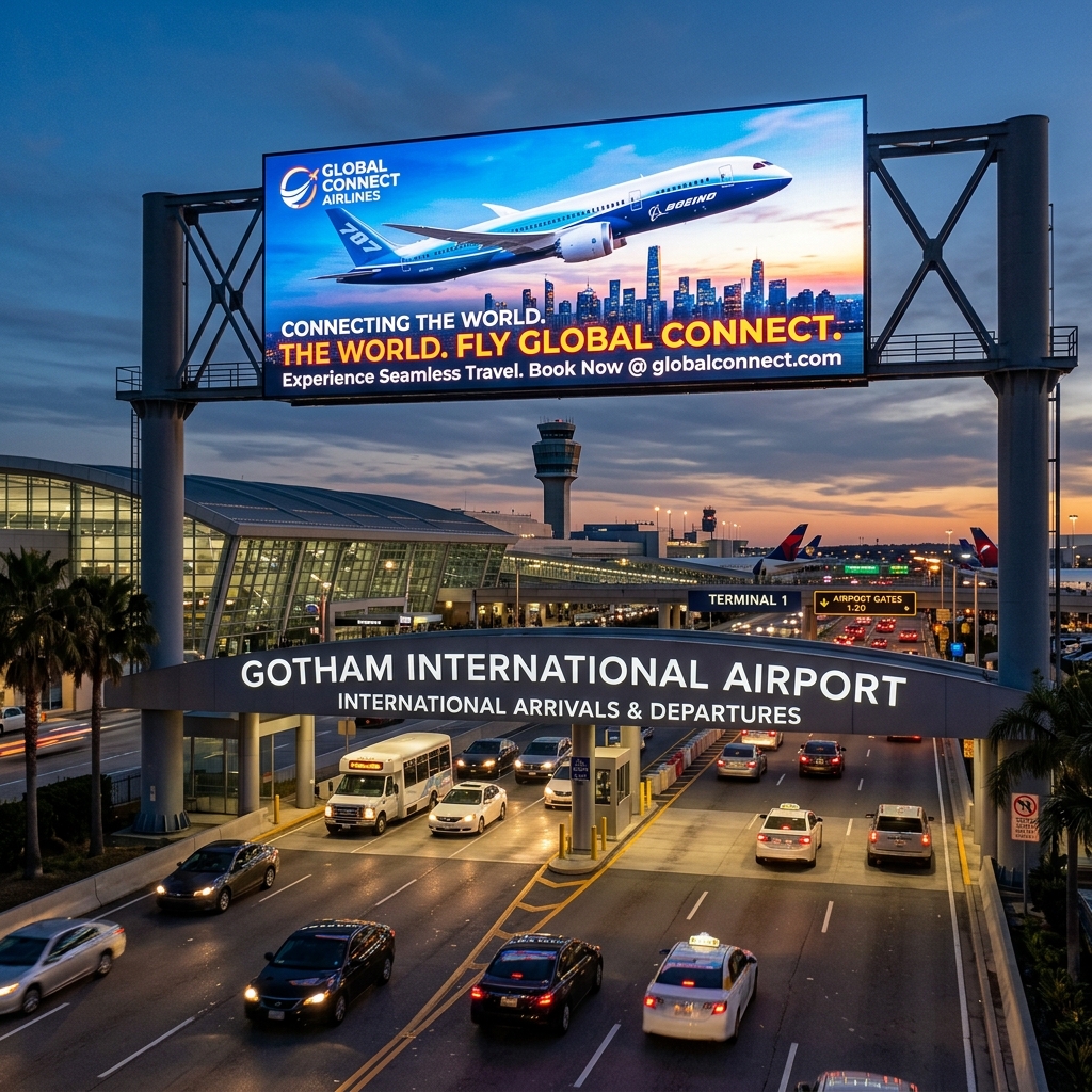 Entry / Exit Hoardings by AKS Publicity