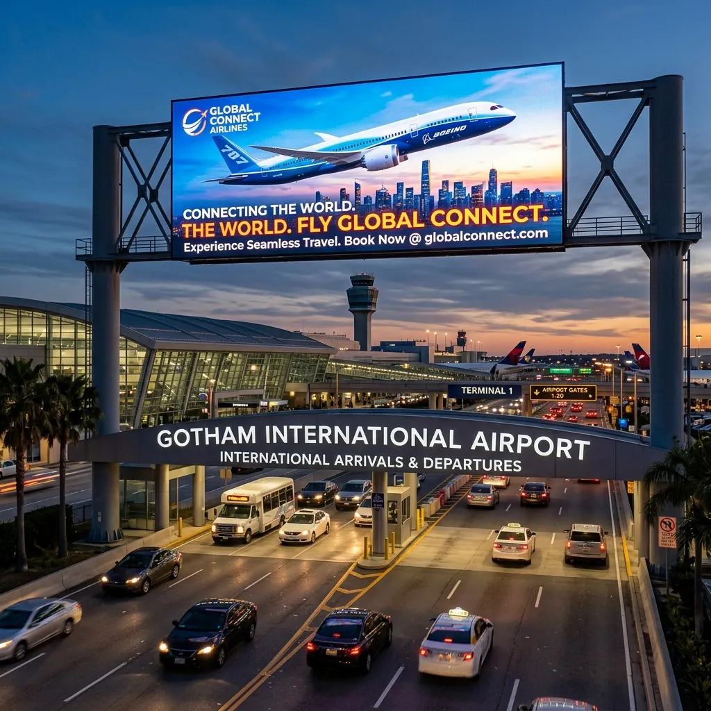 Entry / Exit Hoardings by AKS Publicity