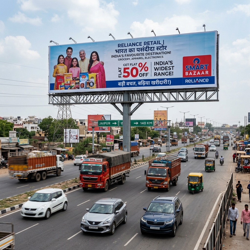 Highway Hoarding by AKS Publicity