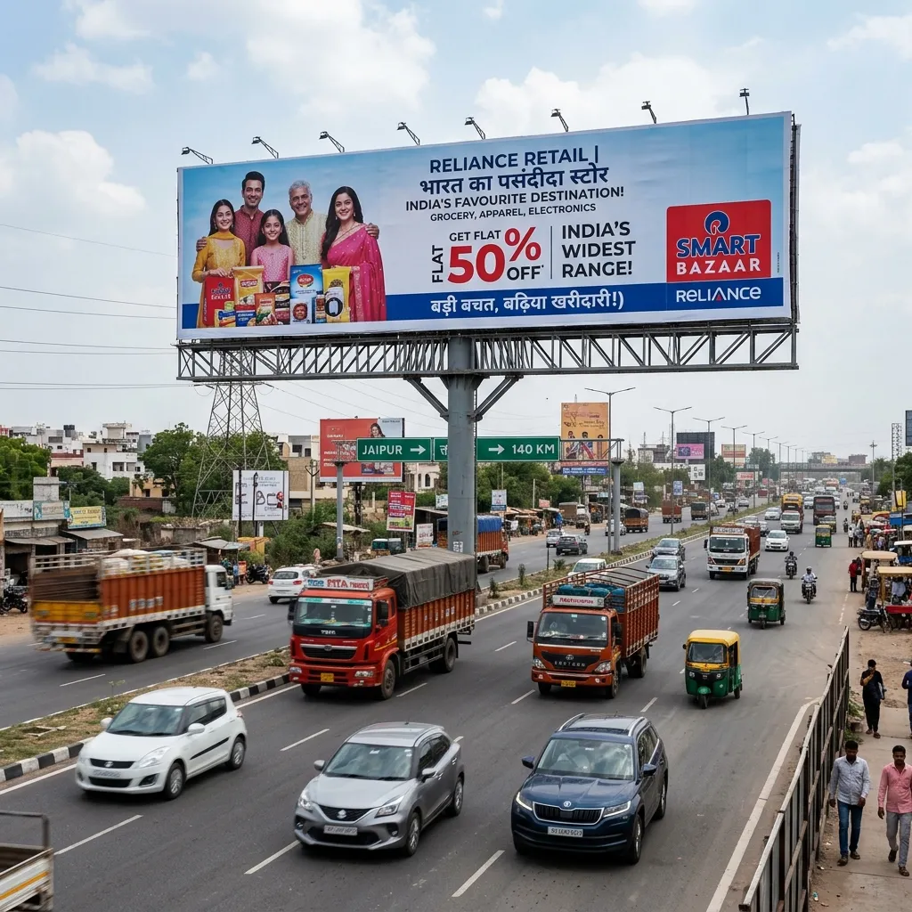Highway Hoarding by AKS Publicity