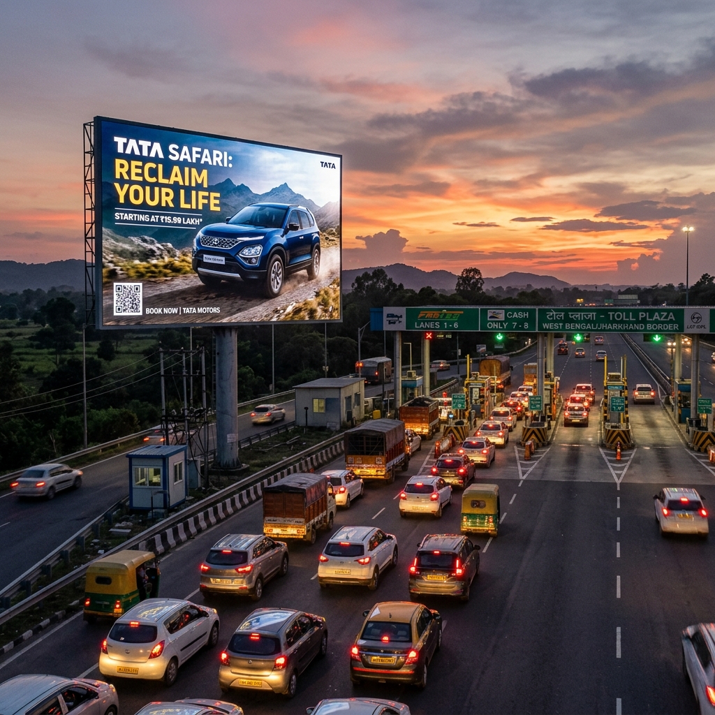 Highway Hoarding example 3 by AKS Publicity