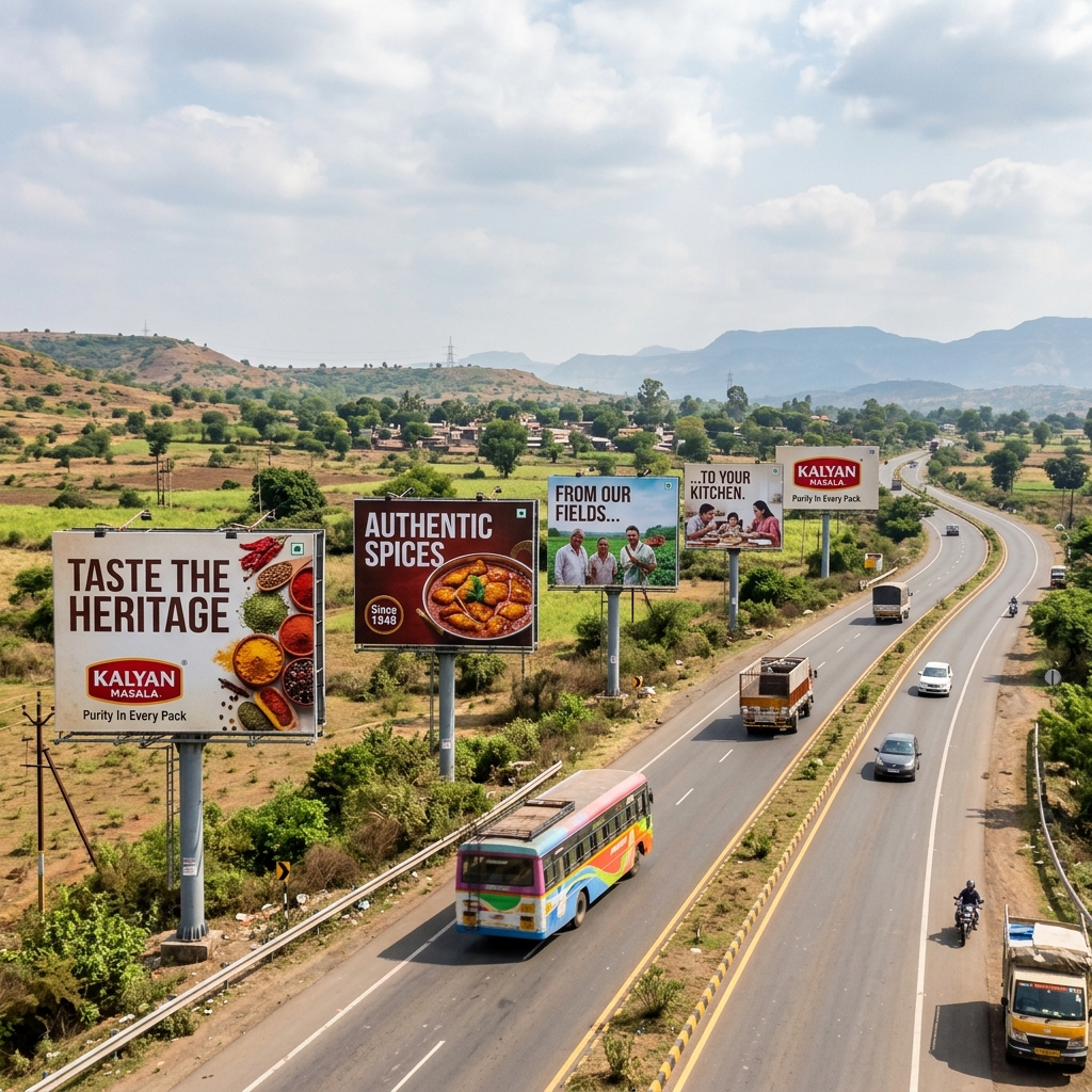 Highway Hoarding example 4 by AKS Publicity