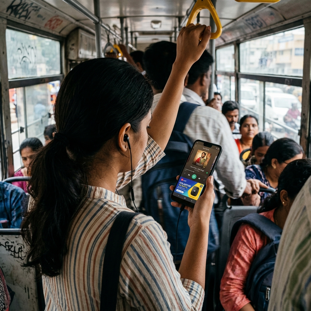 JioSaavn Ads example 4 by AKS Publicity