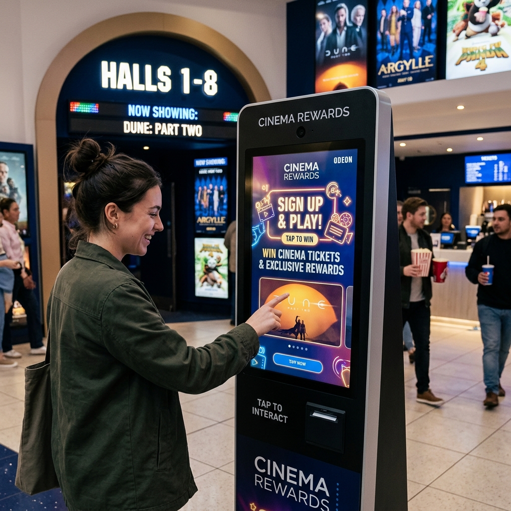 Kiosk / Counter Branding example 3 by AKS Publicity