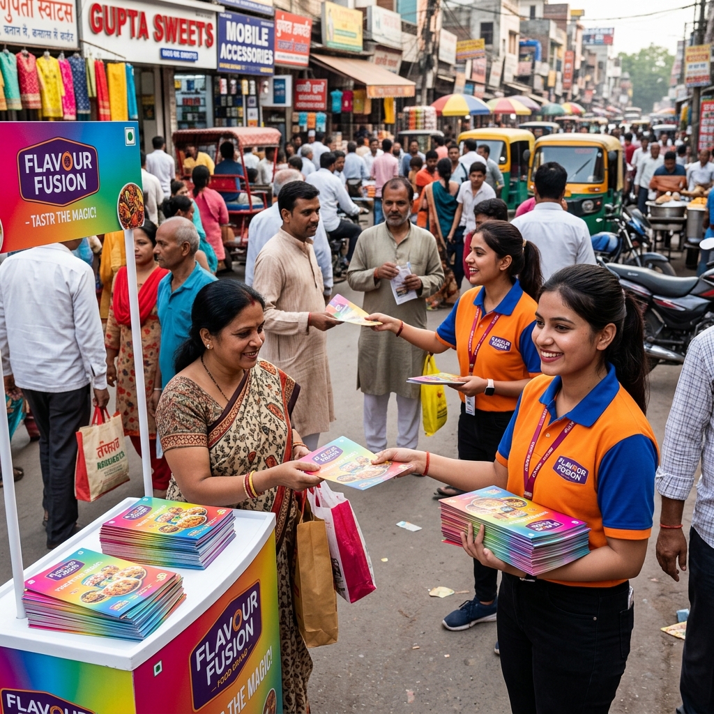 Leaflet Insertion / Brochure Distribution by AKS Publicity