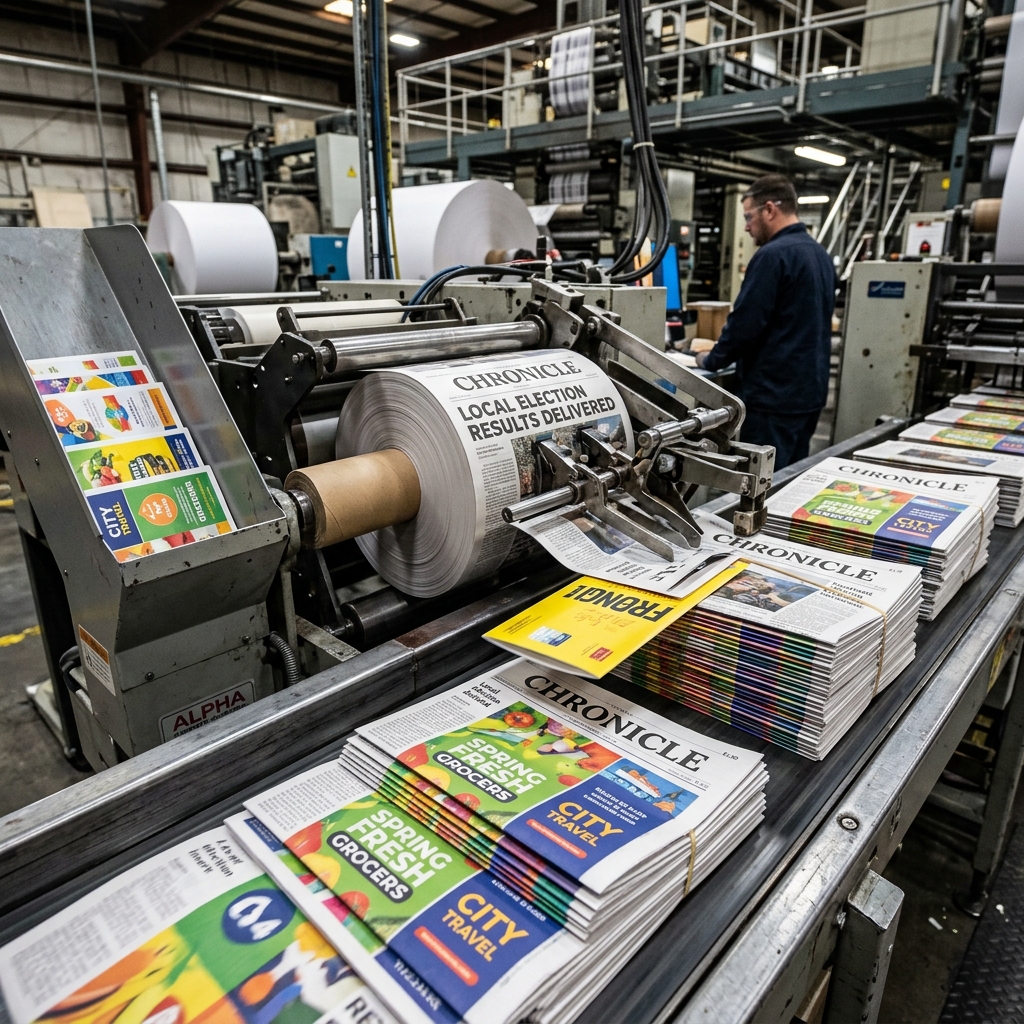 Leaflet Insertion / Brochure Distribution example 4 by AKS Publicity