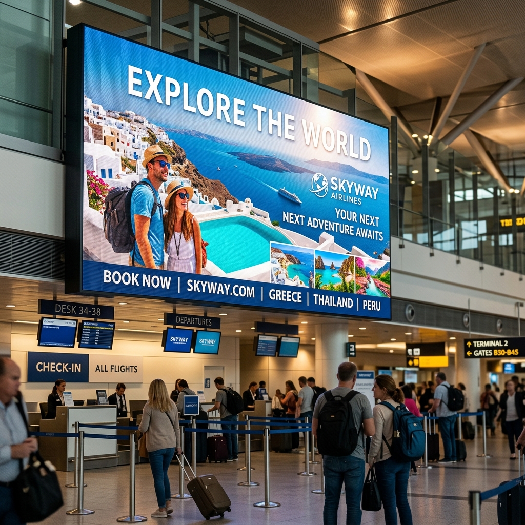Digital Screens / LED Video Walls example 3 by AKS Publicity