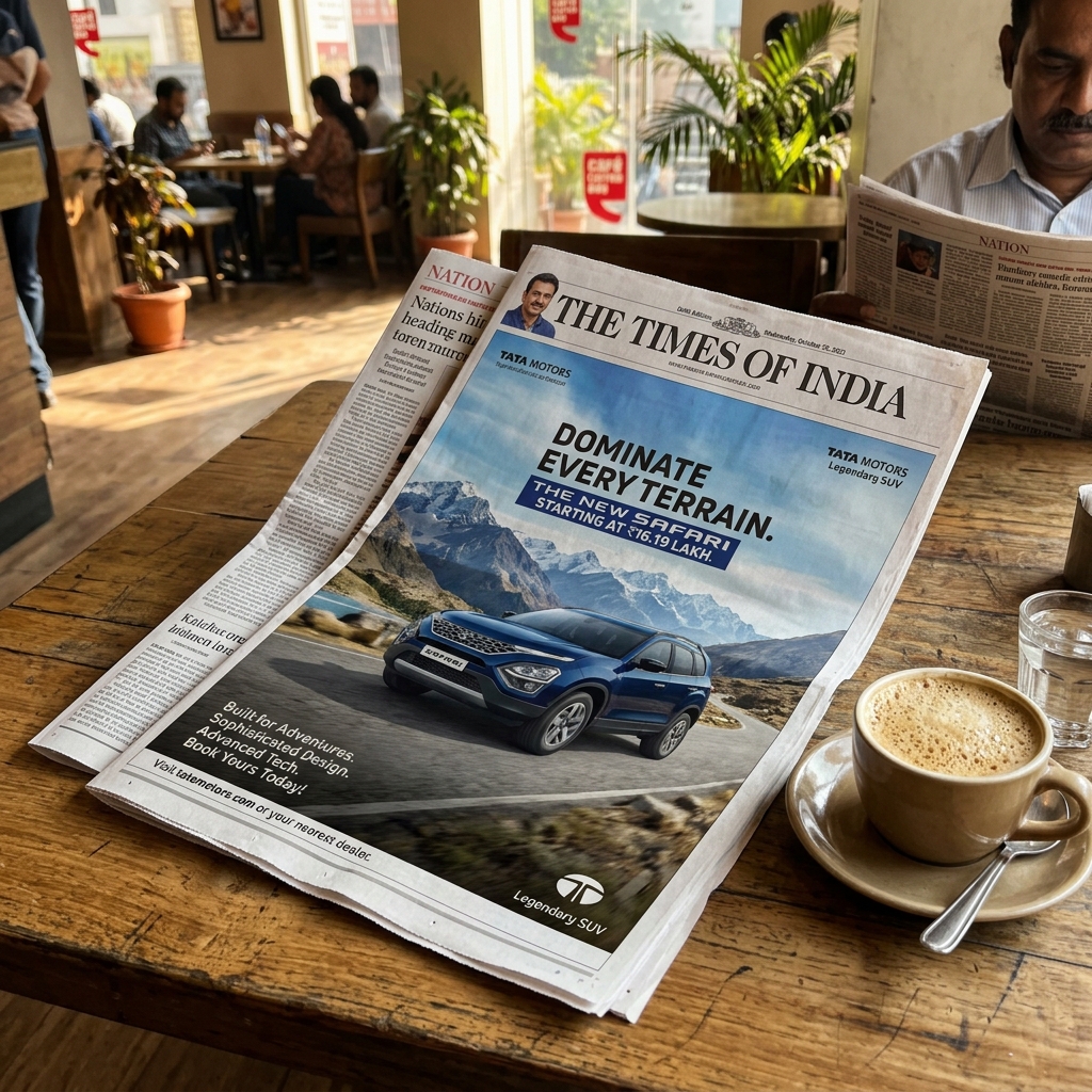Newspaper Ads by AKS Publicity