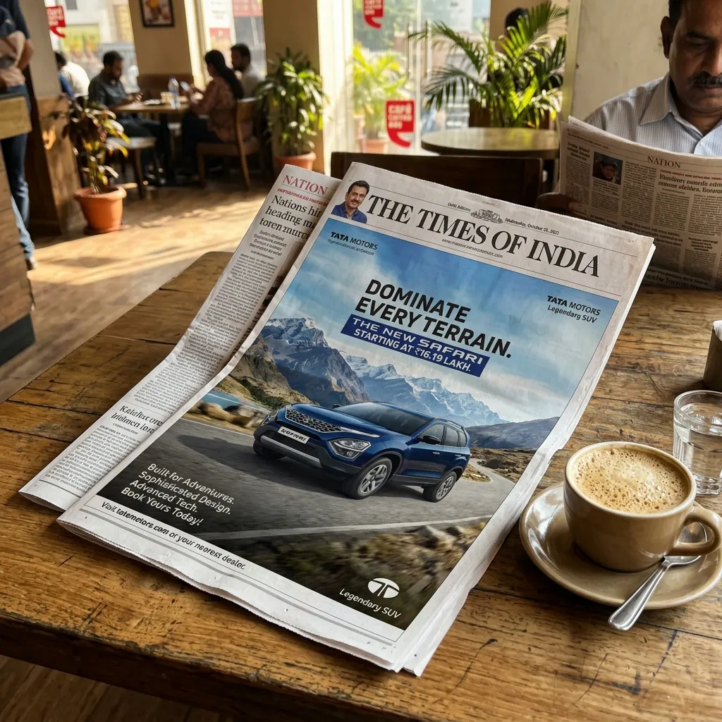 Newspaper Ads by AKS Publicity