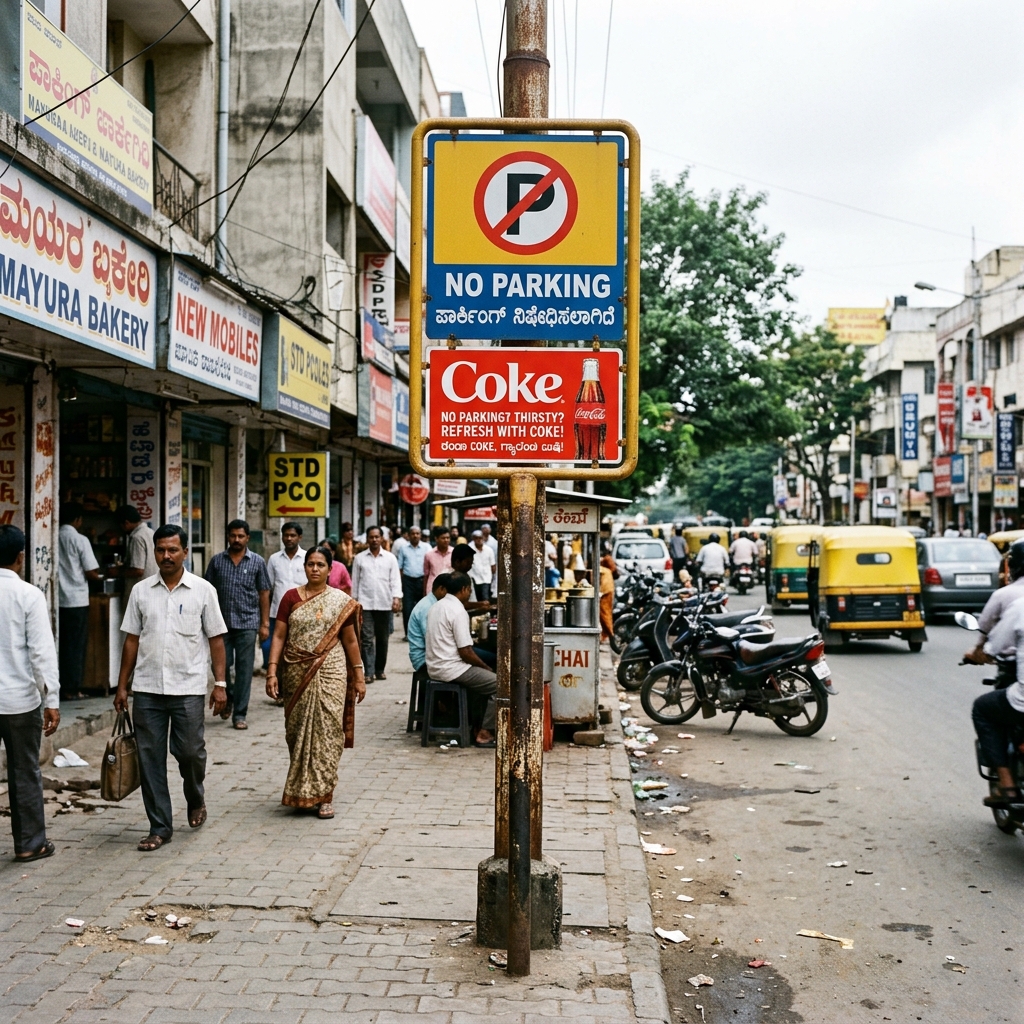 No-Parking Boards example 2 by AKS Publicity