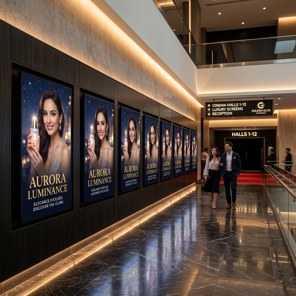 Poster Frames & Wall Branding example 3 by AKS Publicity