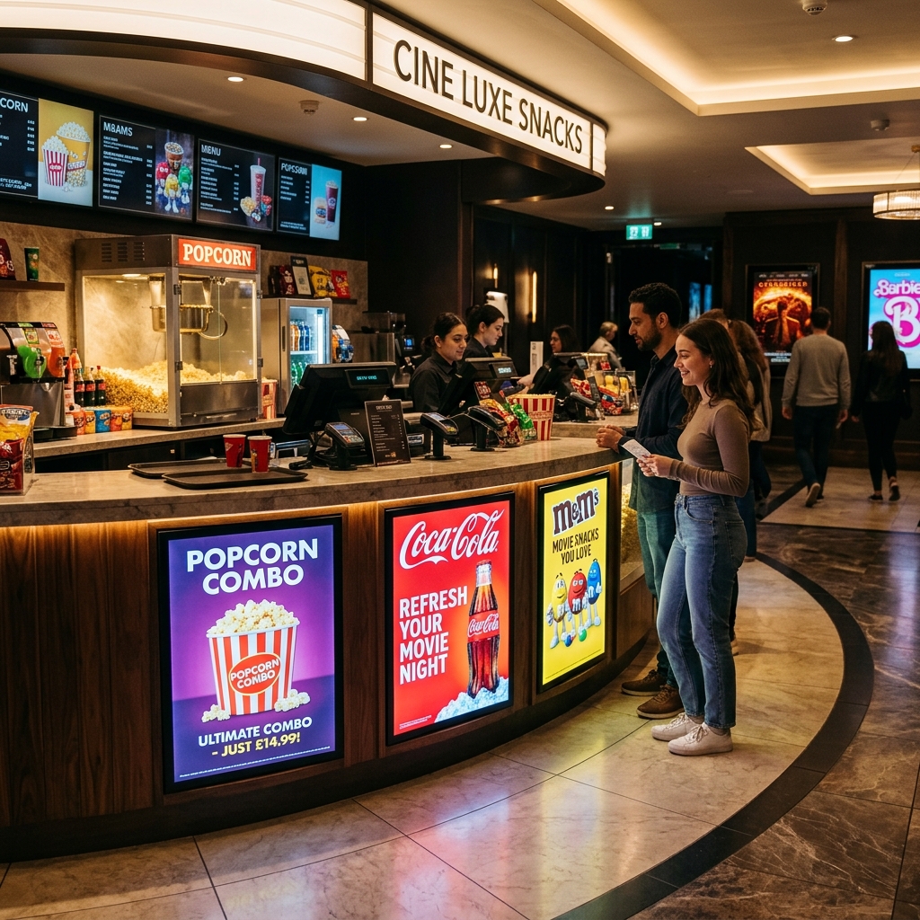 Snack Counter Branding example 3 by AKS Publicity