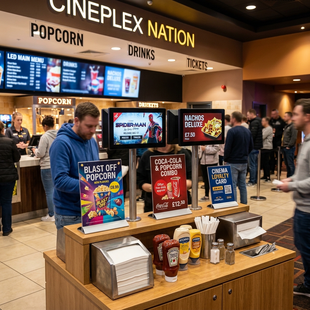 Snack Counter Branding example 4 by AKS Publicity