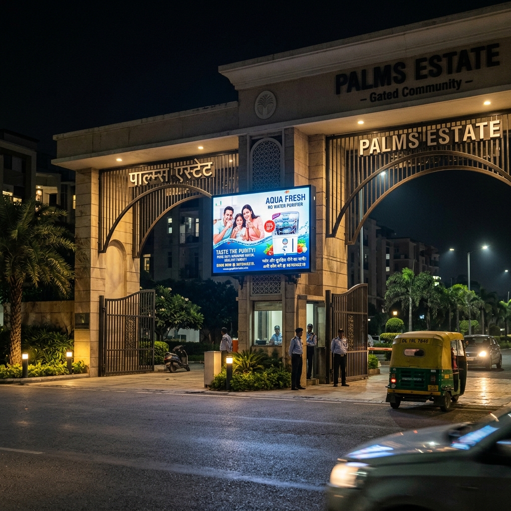 Society Digital Screen example 2 by AKS Publicity