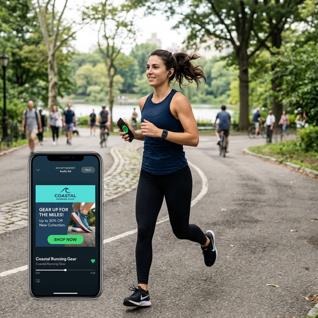 Spotify Ads example 2 by AKS Publicity
