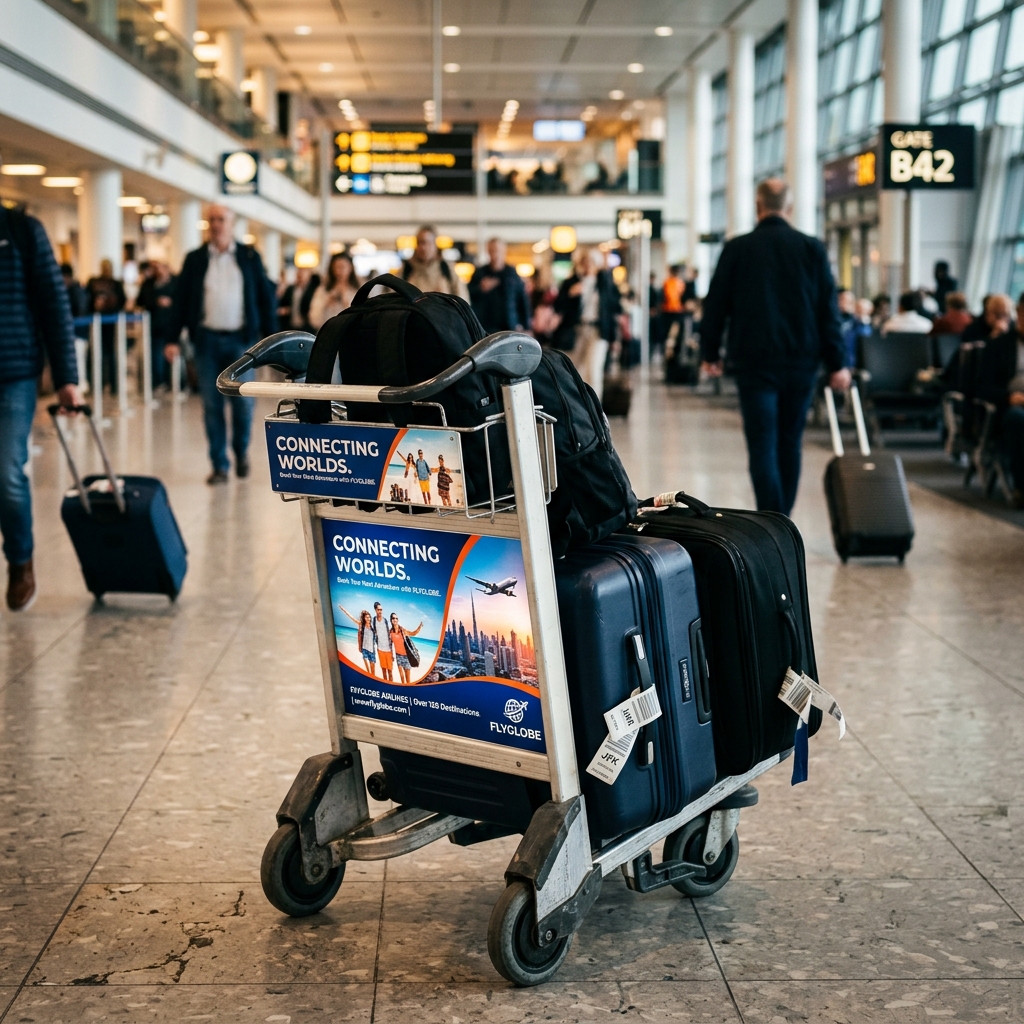Trolley & Conveyor Branding example 4 by AKS Publicity